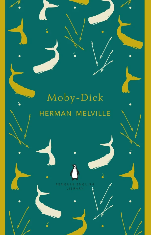 Penguin English Library Moby-dick – Herman Melville – boek cover