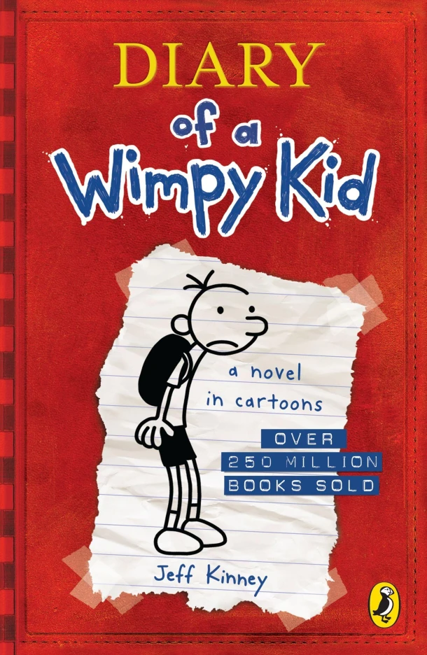 Diary of a Wimpy Kid (Book 1) – Jeff Kinney – boek cover