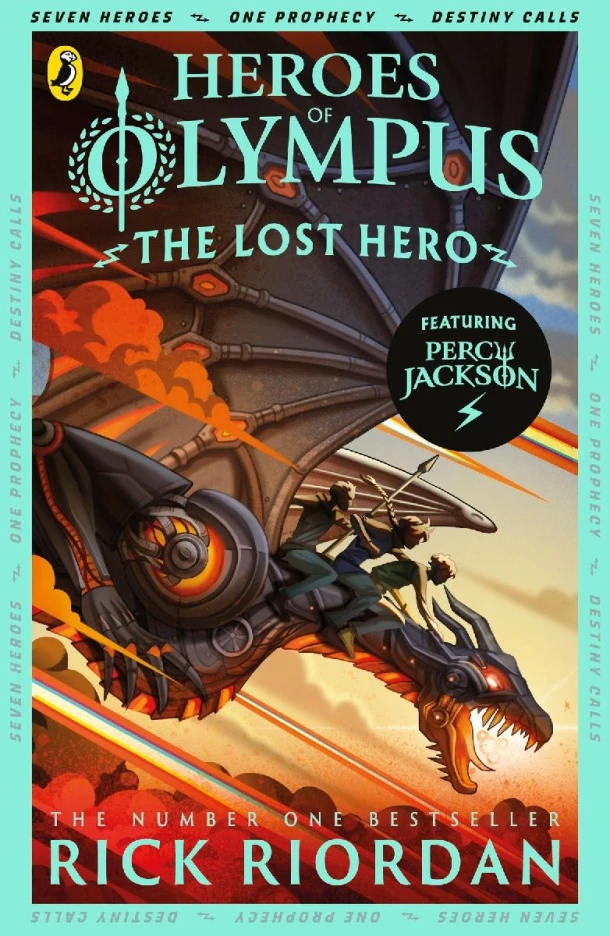 The Lost Hero (Heroes of Olympus Book 1) – Rick Riordan – boek cover