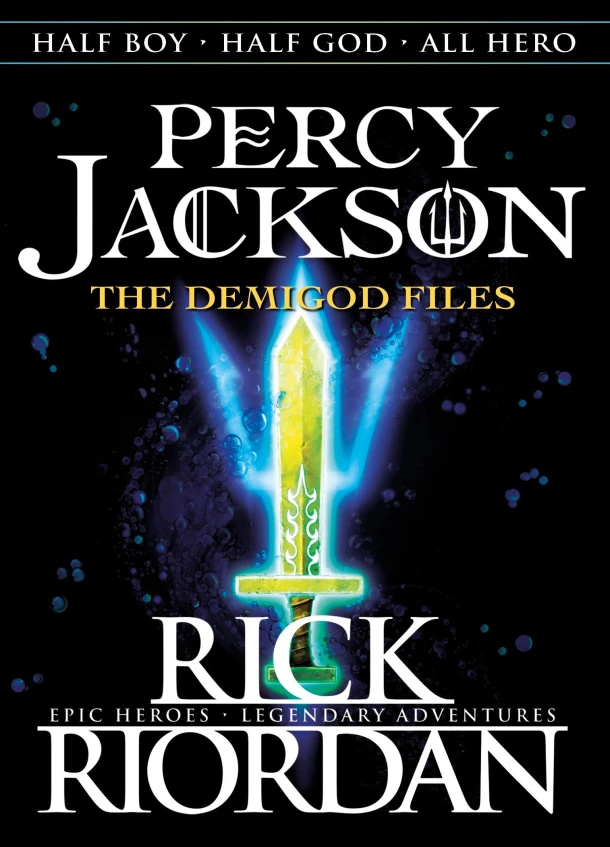 Percy Jackson: The Demigod Files (Percy Jackson and the Olympians) – Rick Riordan – boek cover