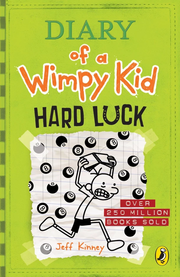 Diary of a Wimpy Kid: Hard Luck (Book 8) – Jeff Kinney – boek cover