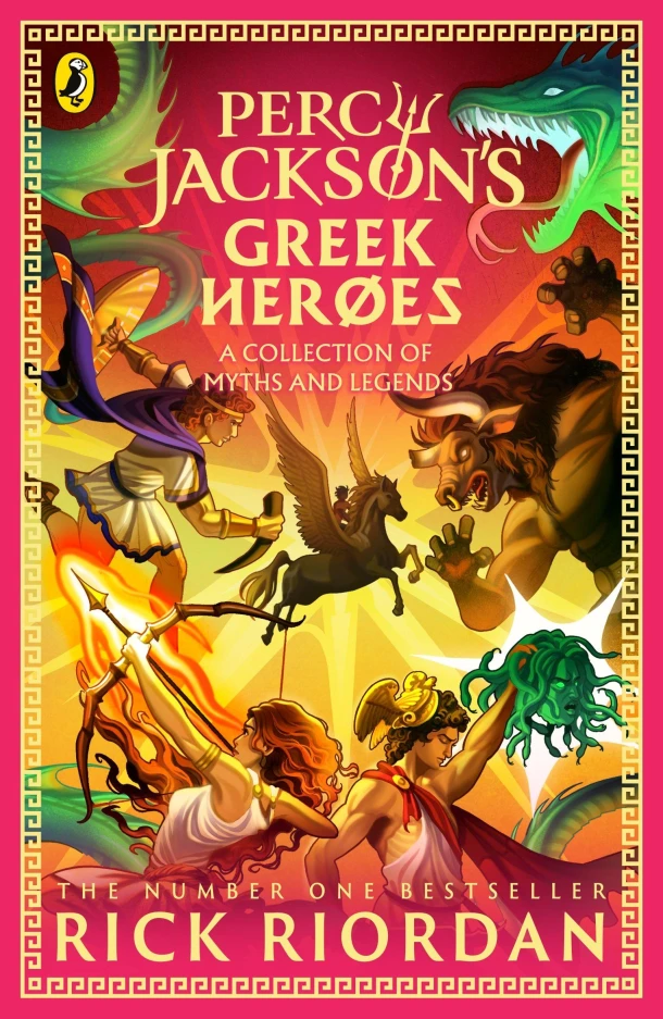 Percy Jackson and the Greek Heroes – Rick Riordan – boek cover