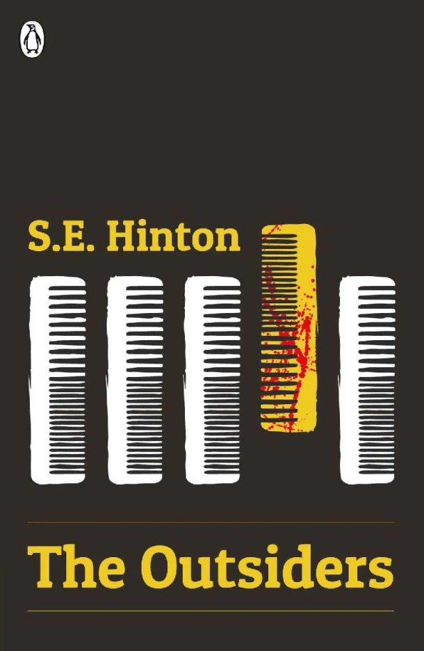 The Outsiders – S E Hinton – boek cover