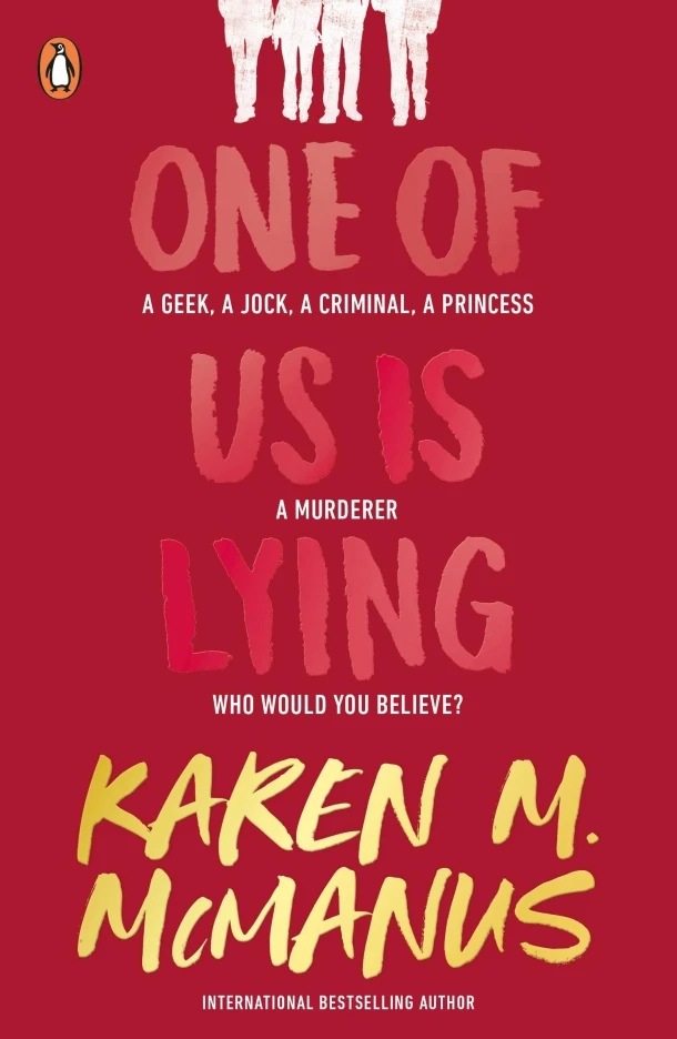 One of Us Is Lying – Karen M. McManus – boek cover