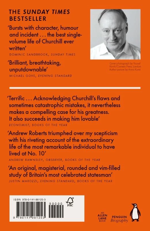 Churchill – Andrew Roberts – boek cover