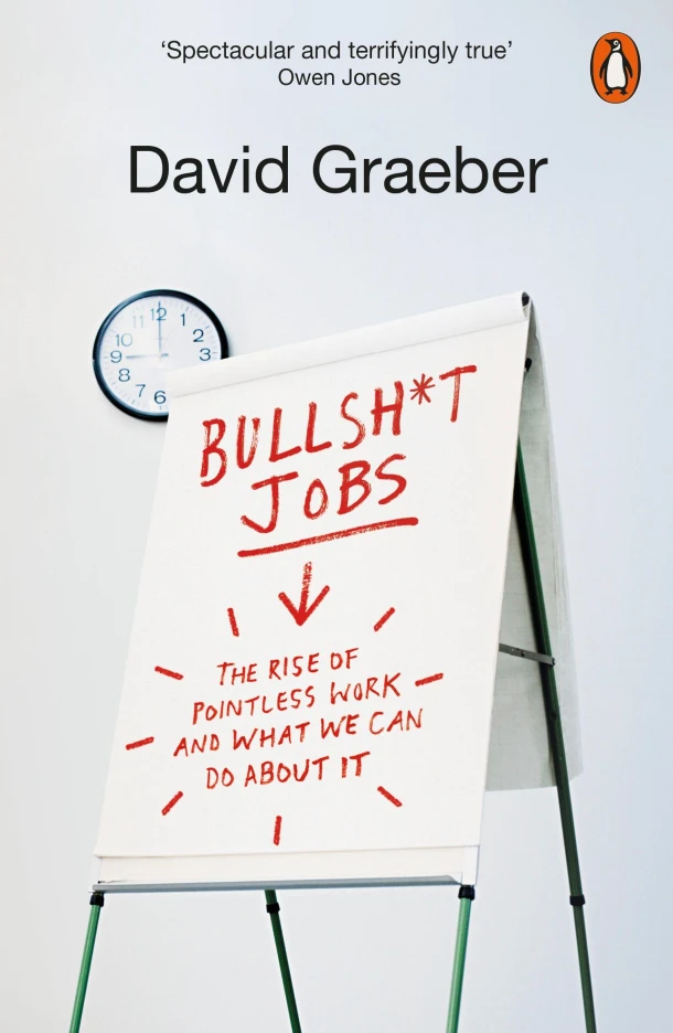 Bullshit Jobs – David Graeber – boek cover