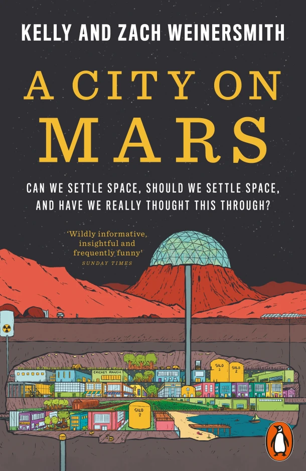 A City on Mars – Dr. Kelly Weinersmith – boek cover