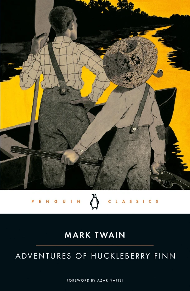 Adventures of Huckleberry Finn – Mark Twain – boek cover