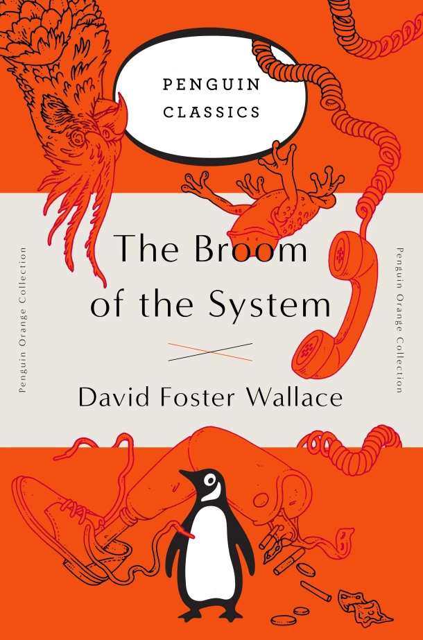 Broom of the System – David Foster Wallace – boek cover