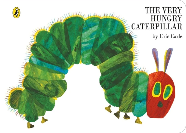 The Very Hungry Caterpillar – Eric Carle – boek cover