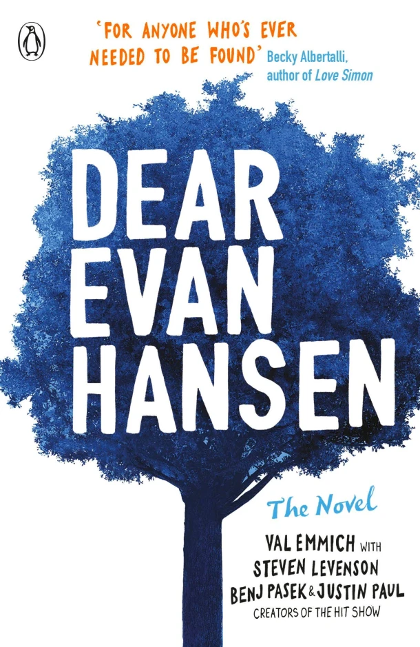 Dear Evan Hansen – Val Emmich – boek cover