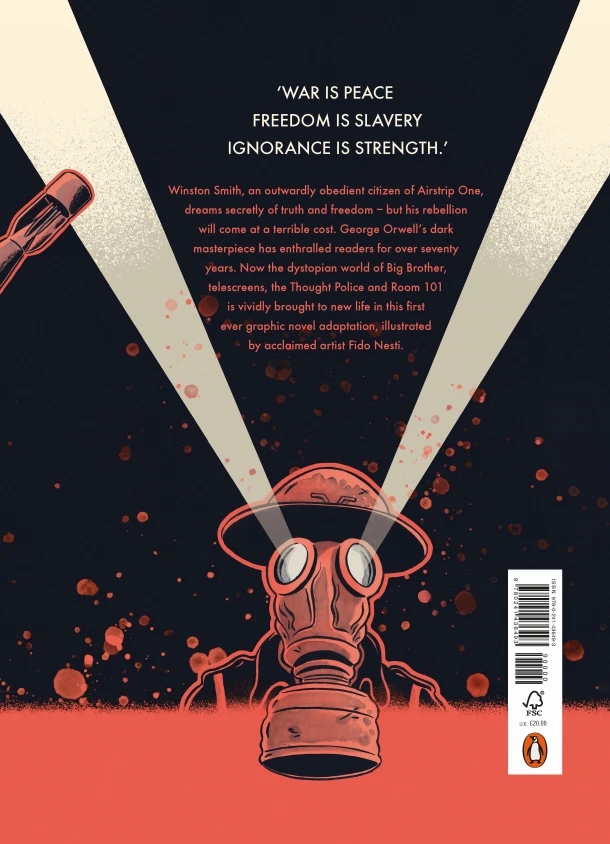 Nineteen Eighty-Four – George Orwell – boek cover