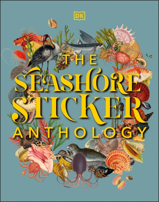 The Seashore Sticker Anthology – DK – boek cover