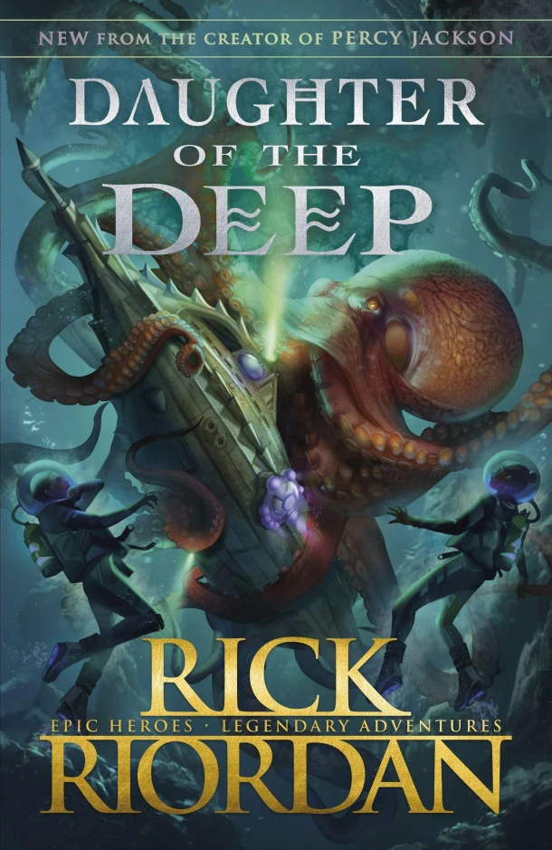 Daughter of the Deep – Rick Riordan – boek cover