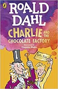 Charlie and the Chocolate Factory – Roald Dahl – boek cover
