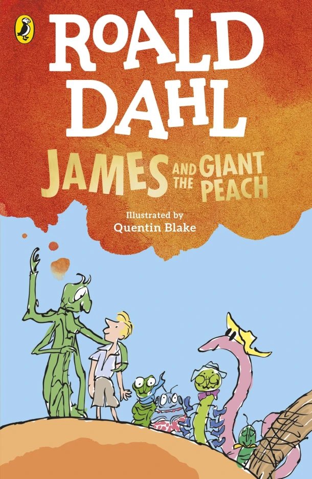 James and the Giant Peach – Roald Dahl – boek cover