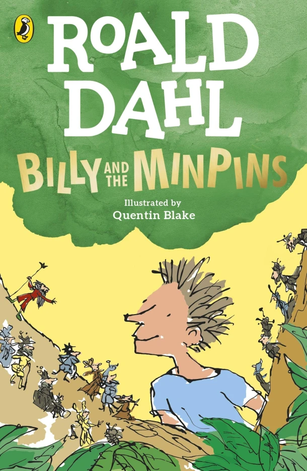 Billy and the Minpins (illustrated by Quentin Blake) – Roald Dahl – boek cover