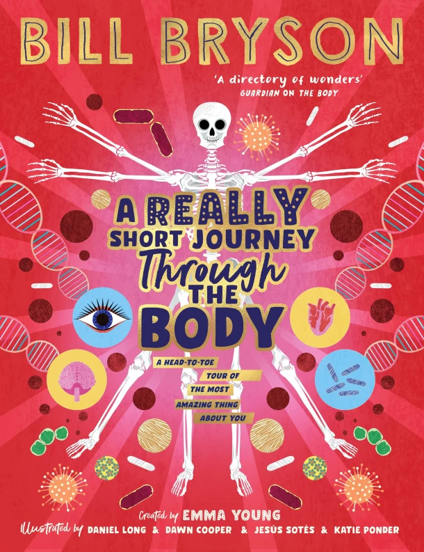 A Really Short Journey Through the Body – Bill Bryson – boek cover