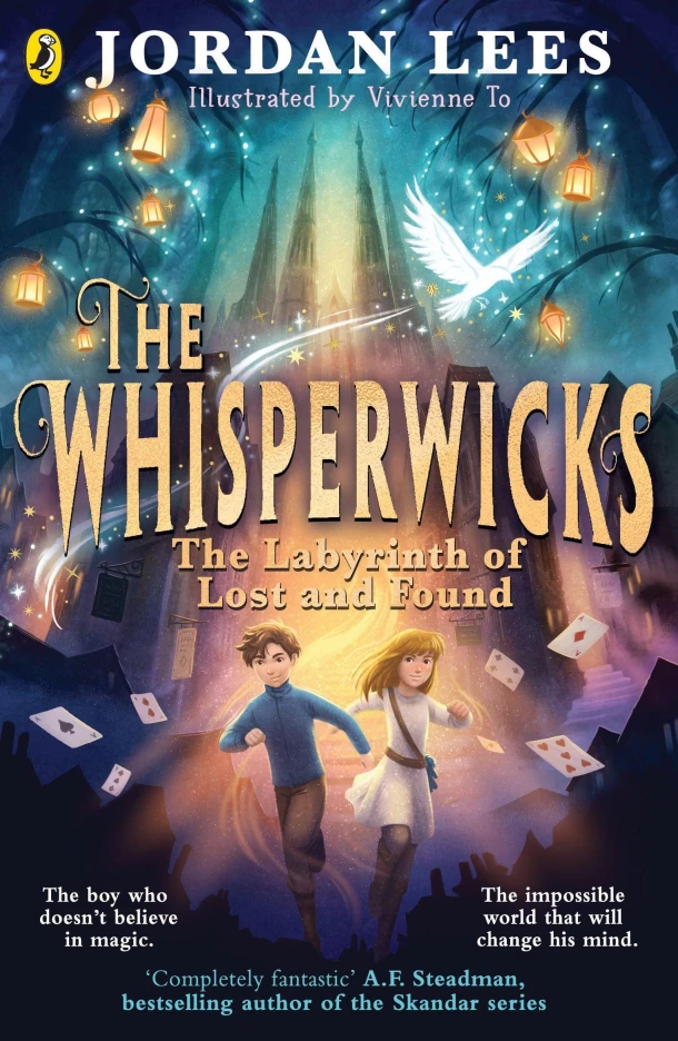 The Whisperwicks: The Labyrinth of Lost and Found – boek cover