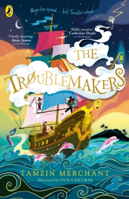 The Troublemakers – Tamzin Merchant – boek cover