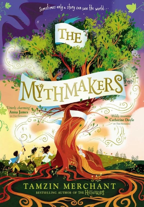 The Mythmakers – Tamzin Merchant – boek cover