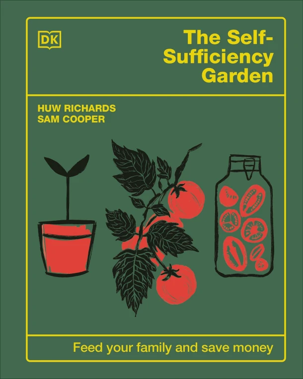 The Self-Sufficiency Garden – Huw Richards – boek cover