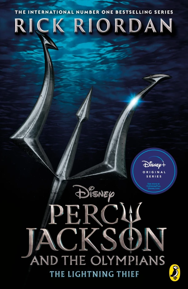 Percy Jackson and the Olympians: The Lightning Thief – Rick Riordan – boek cover