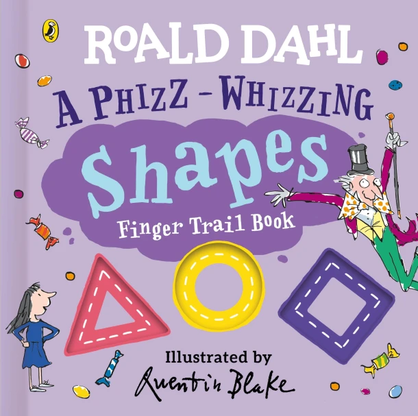 Roald Dahl: A Phizz-Whizzing Shapes Finger Trail Book – Roald Dahl – boek cover