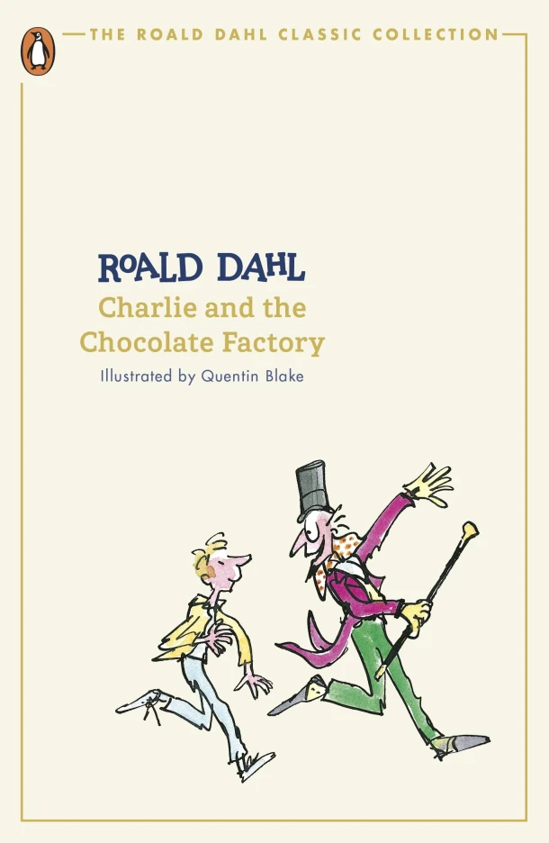 Charlie and the Chocolate Factory – Roald Dahl – boek cover