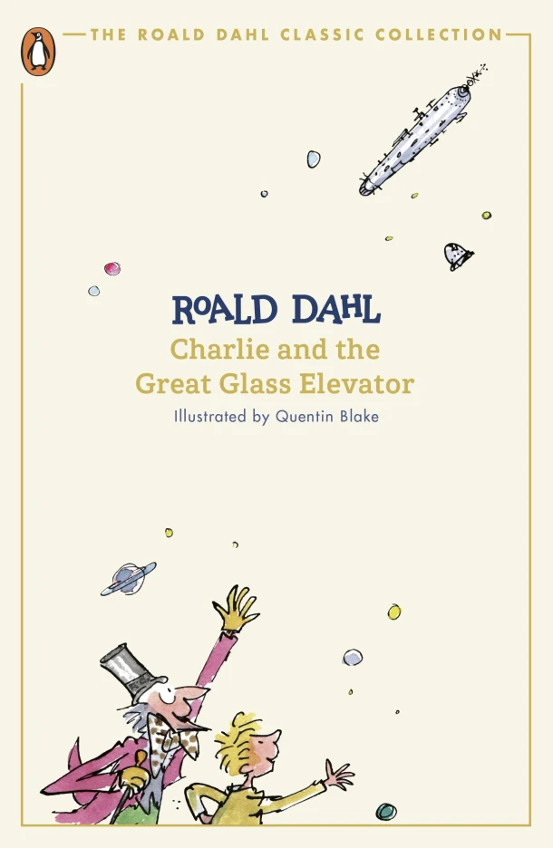 Charlie and the Great Glass Elevator – boek cover