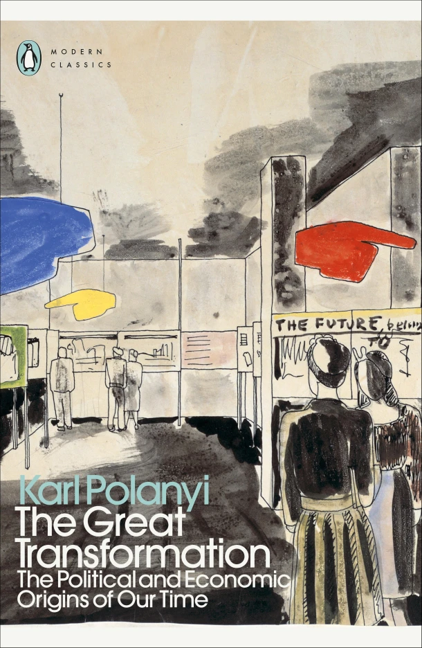 The Great Transformation – Karl Polanyi – boek cover