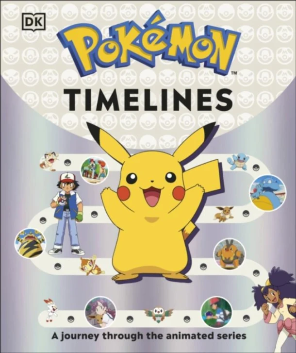 Pokemon Timelines – boek cover