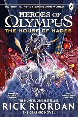 The House of Hades: The Graphic Novel – Rick Riordan – boek cover