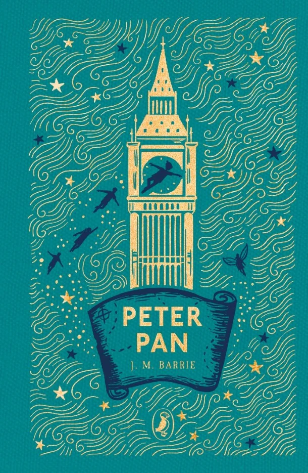 Peter Pan – J M Barrie – boek cover