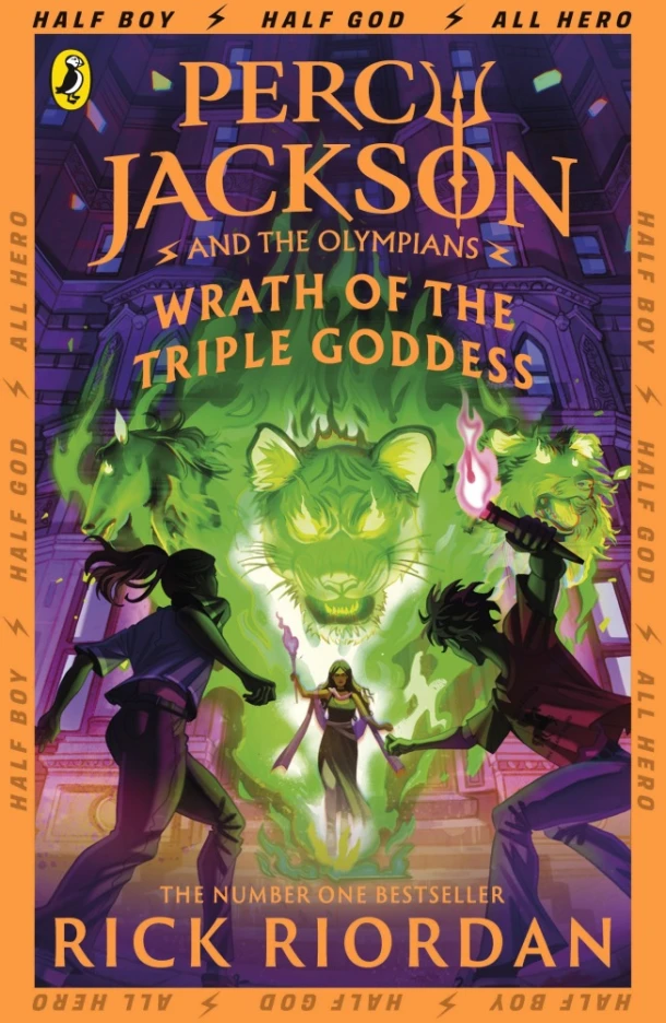 Percy Jackson and the Olympians: Wrath of the Triple Goddess – Rick Riordan – boek cover
