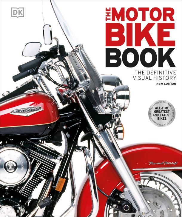 The Motorbike Book – DK – boek cover
