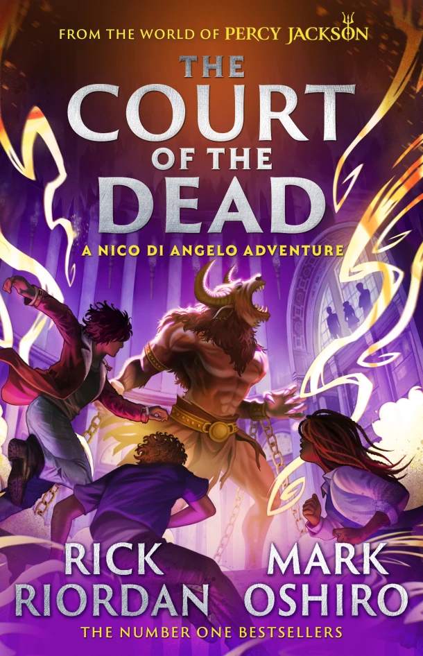 From the World of Percy Jackson: The Court of the Dead (The Nico Di Angelo Adventures) – Rick Riordan – boek cover