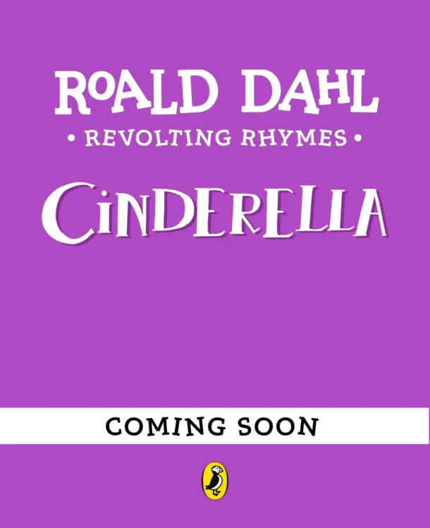 Revolting Rhymes: Cinderella – Roald Dahl – boek cover
