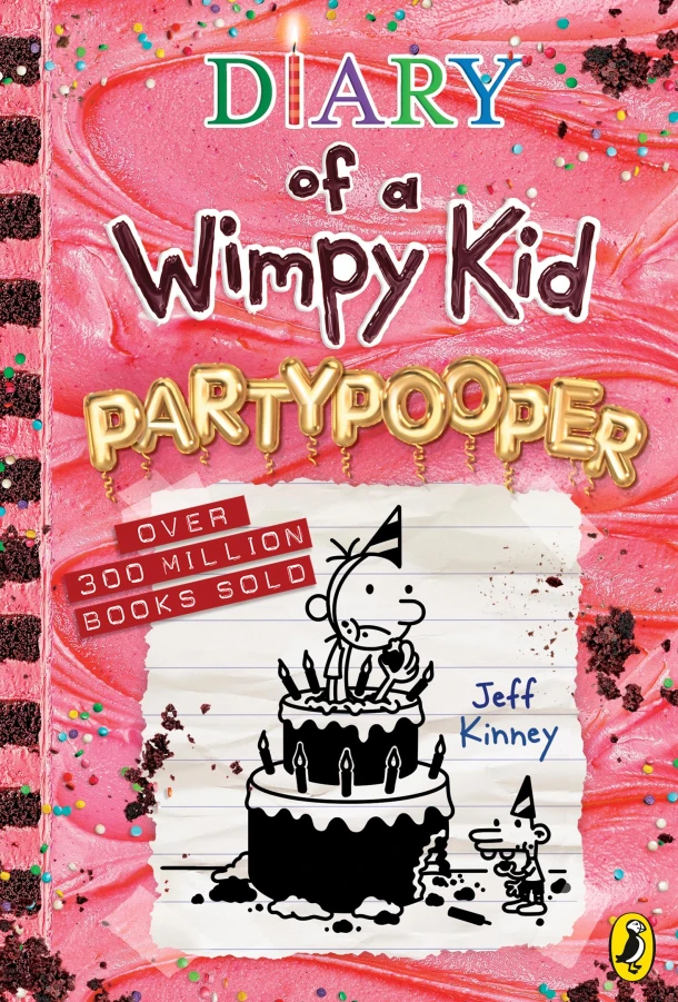 Diary of a Wimpy Kid: Partypooper (Book 20) – Jeff Kinney – boek cover