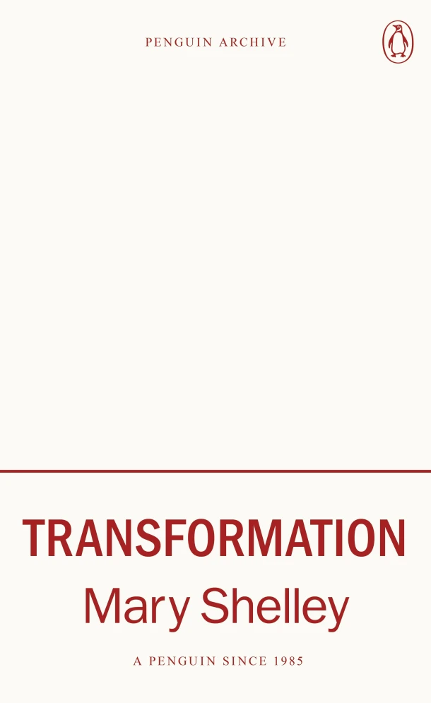 Transformation – Mary Shelley – boek cover