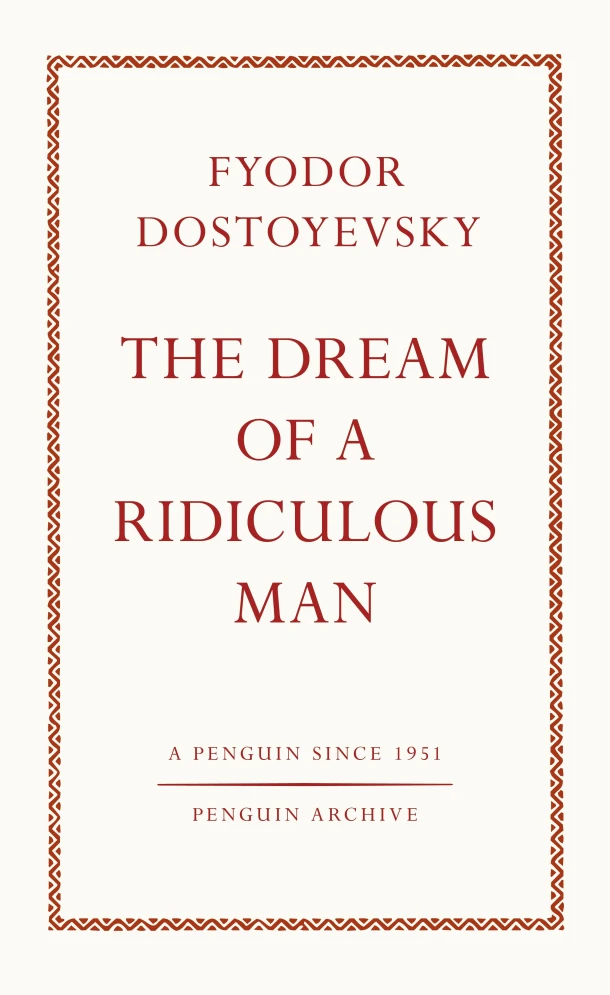 The Dream of a Ridiculous Man – Fyodor Dostoyevsky – boek cover
