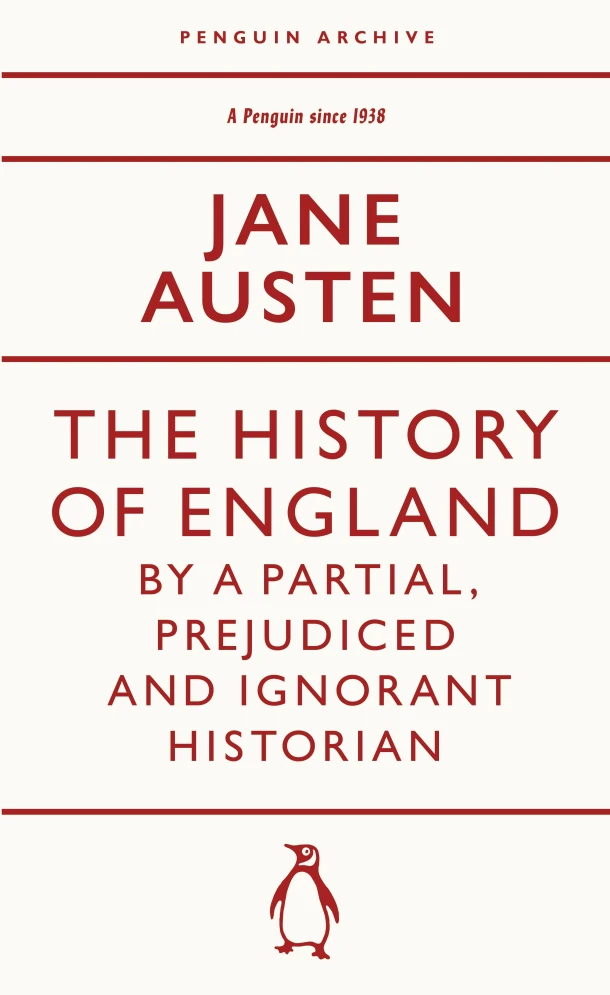 The History of England by a Partial, Prejudiced and Ignorant Historian – Jane Austen – boek cover