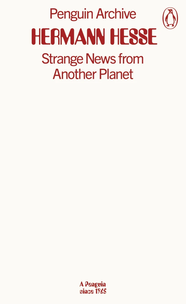 Strange News from Another Planet – Hermann Hesse – boek cover