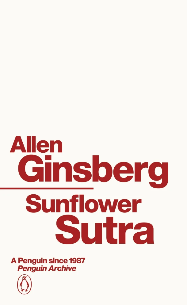 Sunflower Sutra – Allen Ginsberg – boek cover