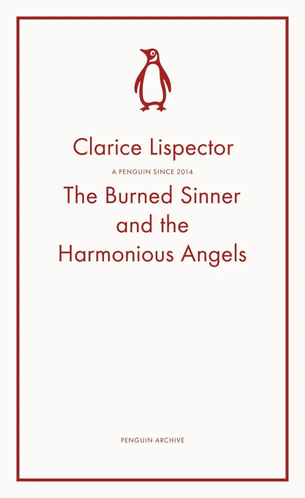 The Burned Sinner and the Harmonious Angels – Clarice Lispector – boek cover