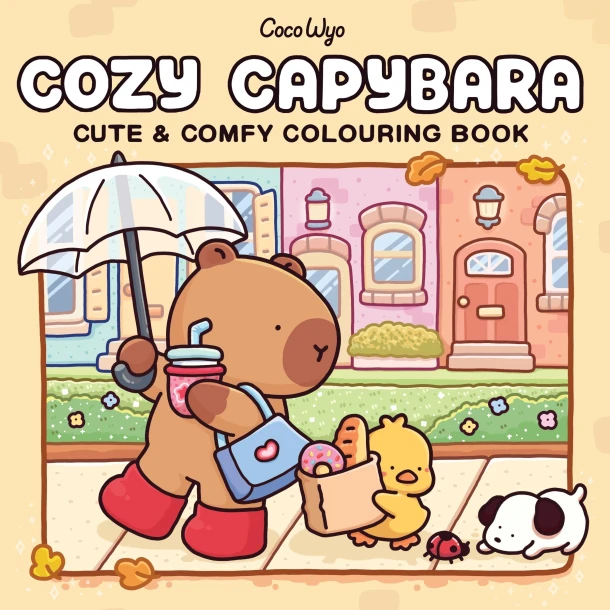 Cozy Capybara – Coco Wyo – boek cover