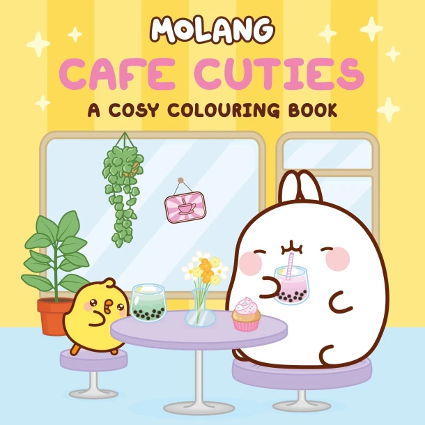 Molang: Cafe Cuties: A Cosy Colouring Book – Molang – boek cover