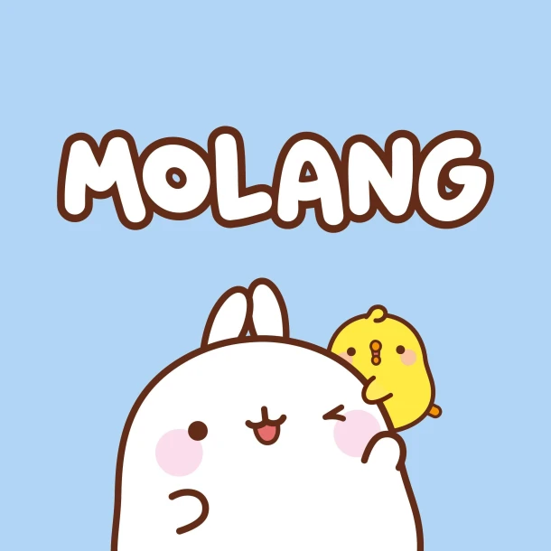 Molang: Friends Cuties: A Cosy Colouring Book – Molang – boek cover