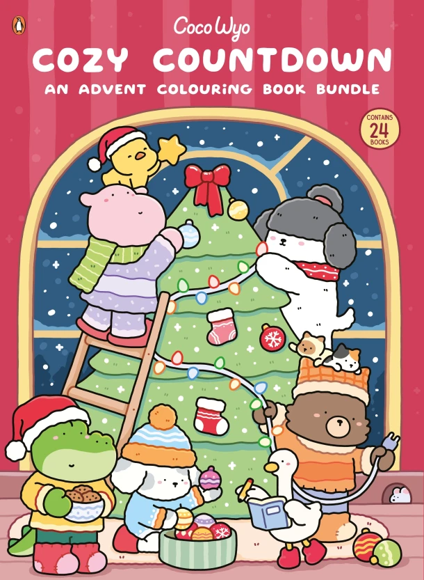 Coco Wyo: Cozy Countdown - An Advent Colouring Book Bundle – Coco Wyo – boek cover