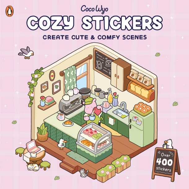 Cozy Stickers – Coco Wyo – boek cover
